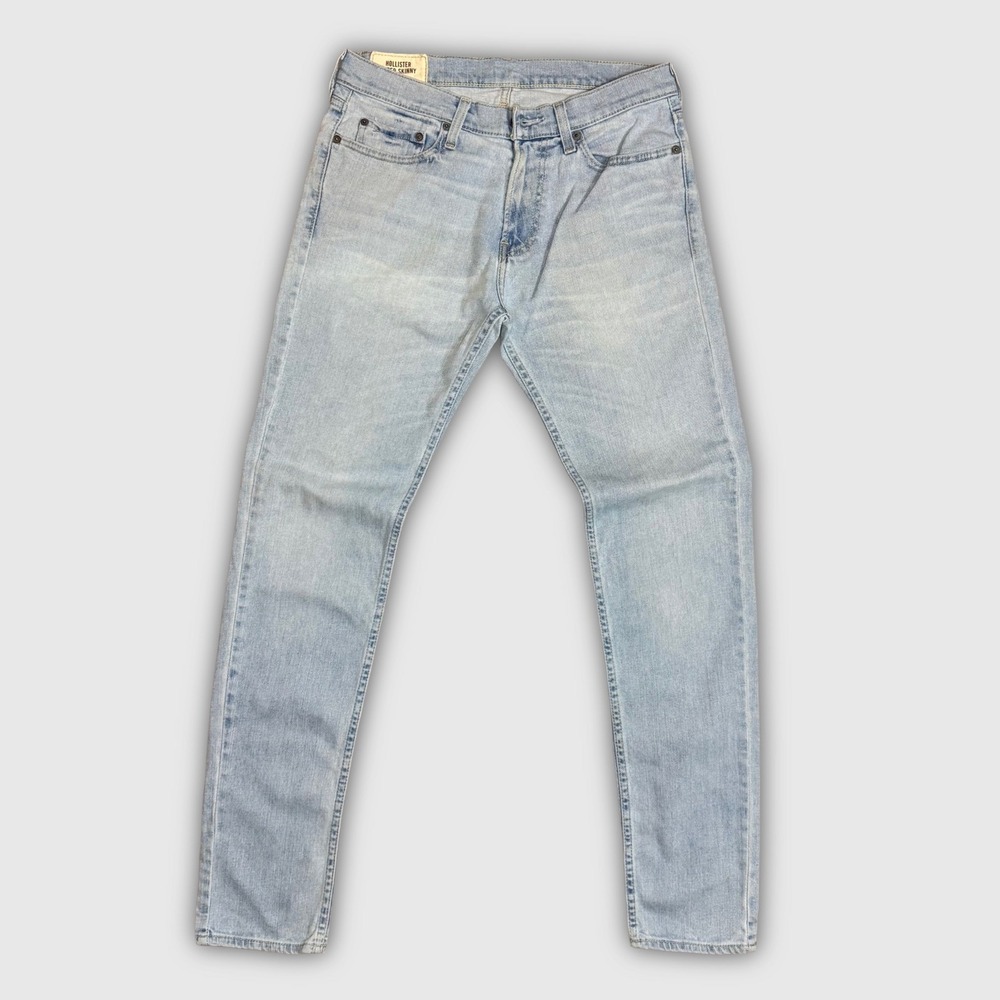 Hollister Super Skinny Jeans - Men's - 31x34 - Light Wash